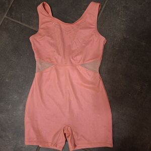 Cat & Jack Coral Shapewear Bodysuit